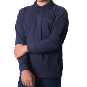 Polo-Yaka-Uzun-Kol-Lacivert