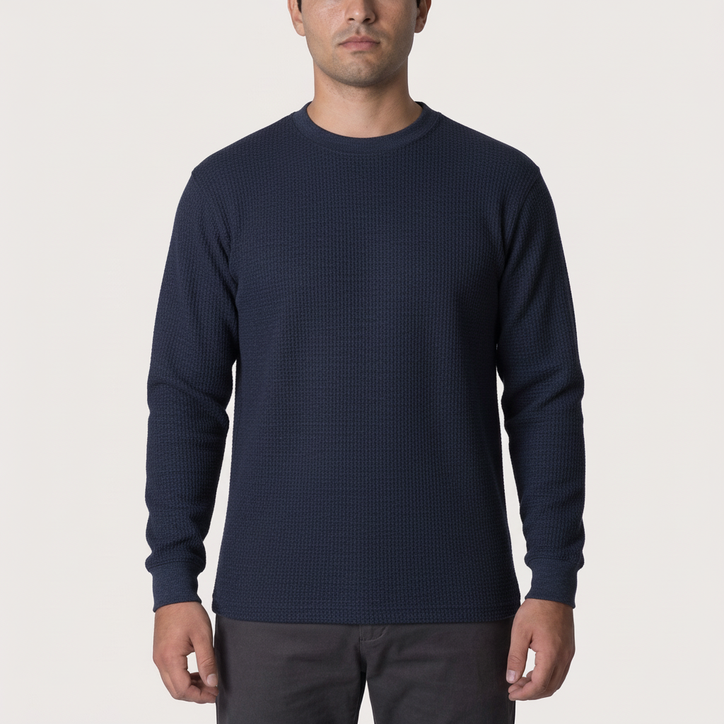 Sıfır Yaka Pamuklu UZUNKol T-shirt KISA (1)